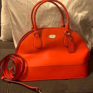 Coach purse-orange